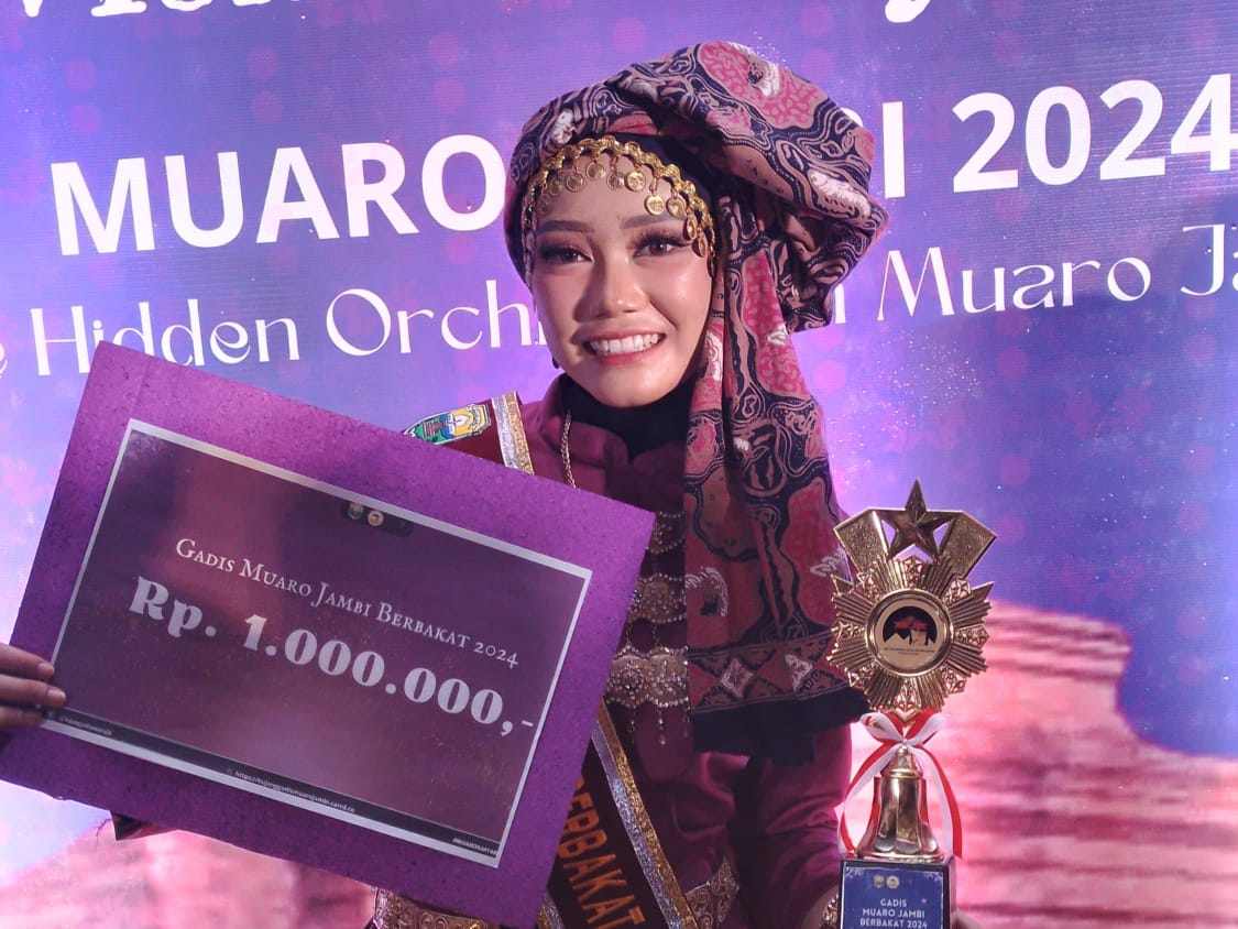 Gheby Annisa Fitri dinobatkan sebagai Gadis Muaro Jambi Berbakat 2024