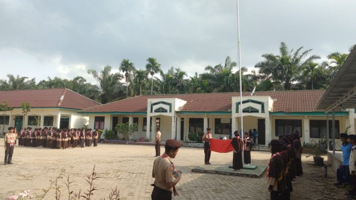 Pramuka MAN 1 Muaro Jambi Cetak Generasi Tangguh dan Berkarakter