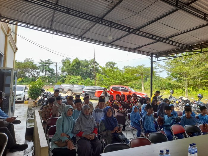 Sinergi Madrasah dan Polsek Sungai Gelam Galakkan Gerakan Peduli Lingkungan