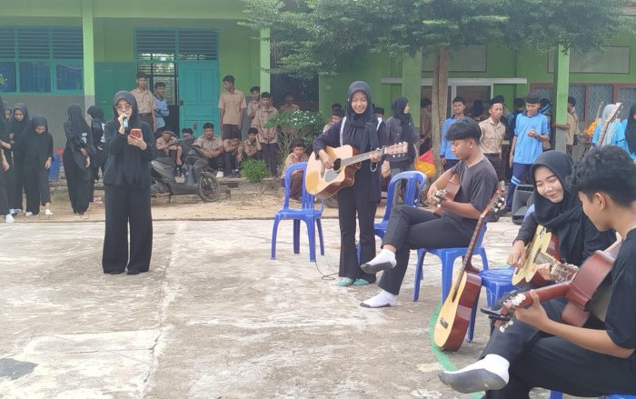 Seni Bersemi di Aula MAN 1 Muaro Jambi, Ekstrakurikuler Kesenian Hidupkan Kreativitas Siswa
