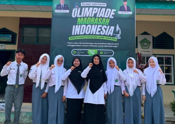 18 Siswa MAN 1 Muaro Jambi Tampil di OMI Tingkat Kabupaten, Bawa Semangat Raih Prestasi
