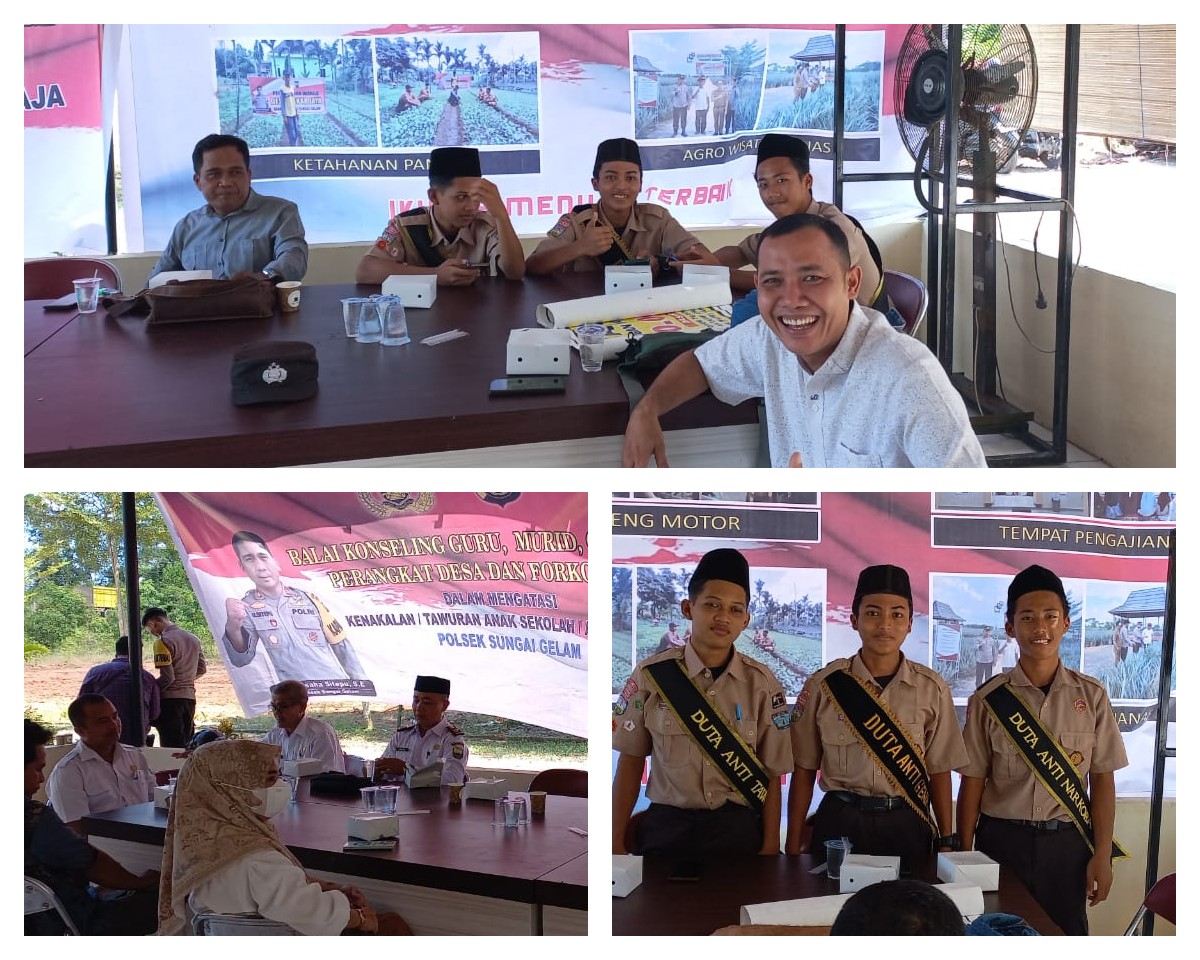 Tiga Siswa MAN 1 Muaro Jambi Jadi Duta Anti Narkoba