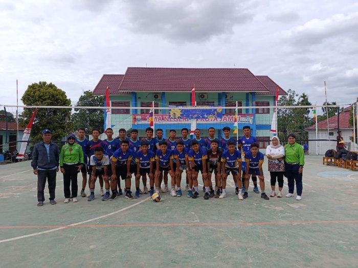 Tim Voli Putra MAN 1 Muaro Jambi Harus Tersingkir di Laga Persahabatan