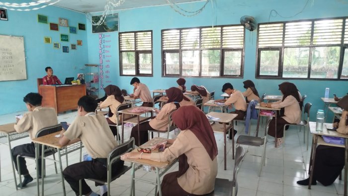 Hari Ketiga Asesmen Berjalan Tertib, Siswa MAN 1 Muaro Jambi Tunjukkan Kesiapan Penuh