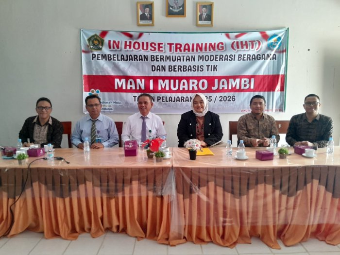 Jurmalis Buka Kegiatan IHT MAN 1 Muaro Jambi: Dari Seremonial Menuju Implementasi Nyata