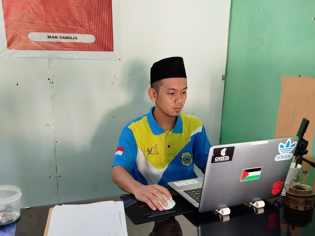 Ardiansyah, Guru Mata Pelajaran Sosiologi  Mulai Mengolah Nilai