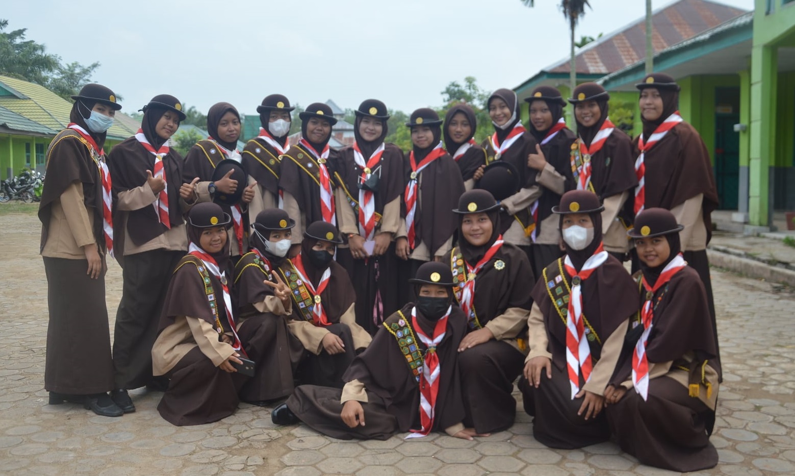 Pekan Pertama tahun Ajaran 2024/2025 Ektrakurikuler Pramuka MAN 1 Muaro Jambi  Belum Akif Latihan