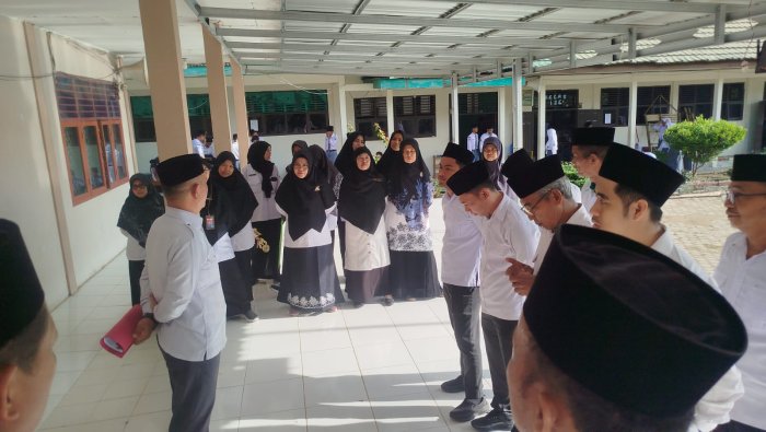 Panitia SAS Pantau Aktifitas Pengunggahan Soal Guru di E-Learning