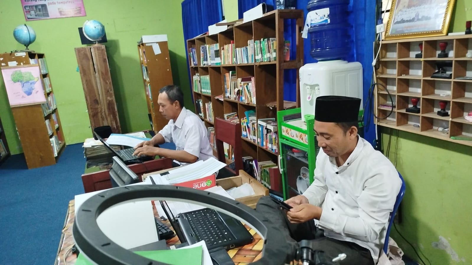  Pasca Pelaksanaan SAS Para Guru MAN 1 Muaro Jambi Laksanakan Pengolahan  Nilai