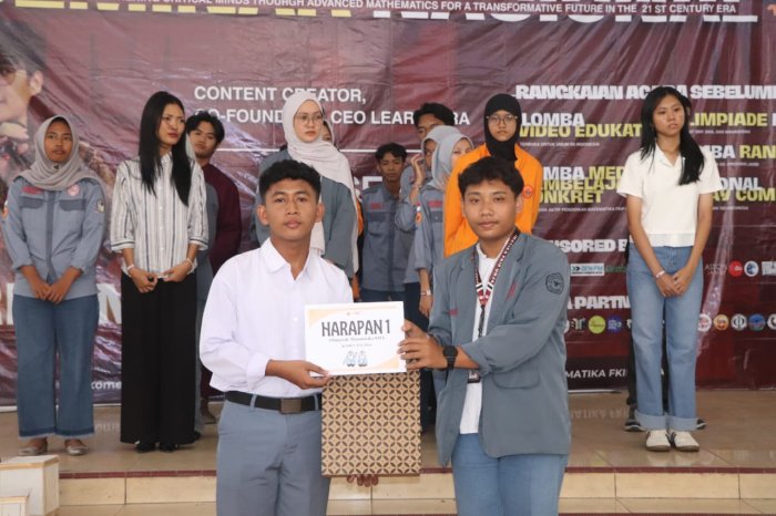 Siswa MAN 1 Muaro Jambi Raih Juara Harapan 1 Olimpiade Matematika KOMET Tingkat Provinsi Siswa MAN 1 Muaro Jambi Raih Juara Harapan 1 Olimpiade Matematika KOMET Tingkat Provinsi