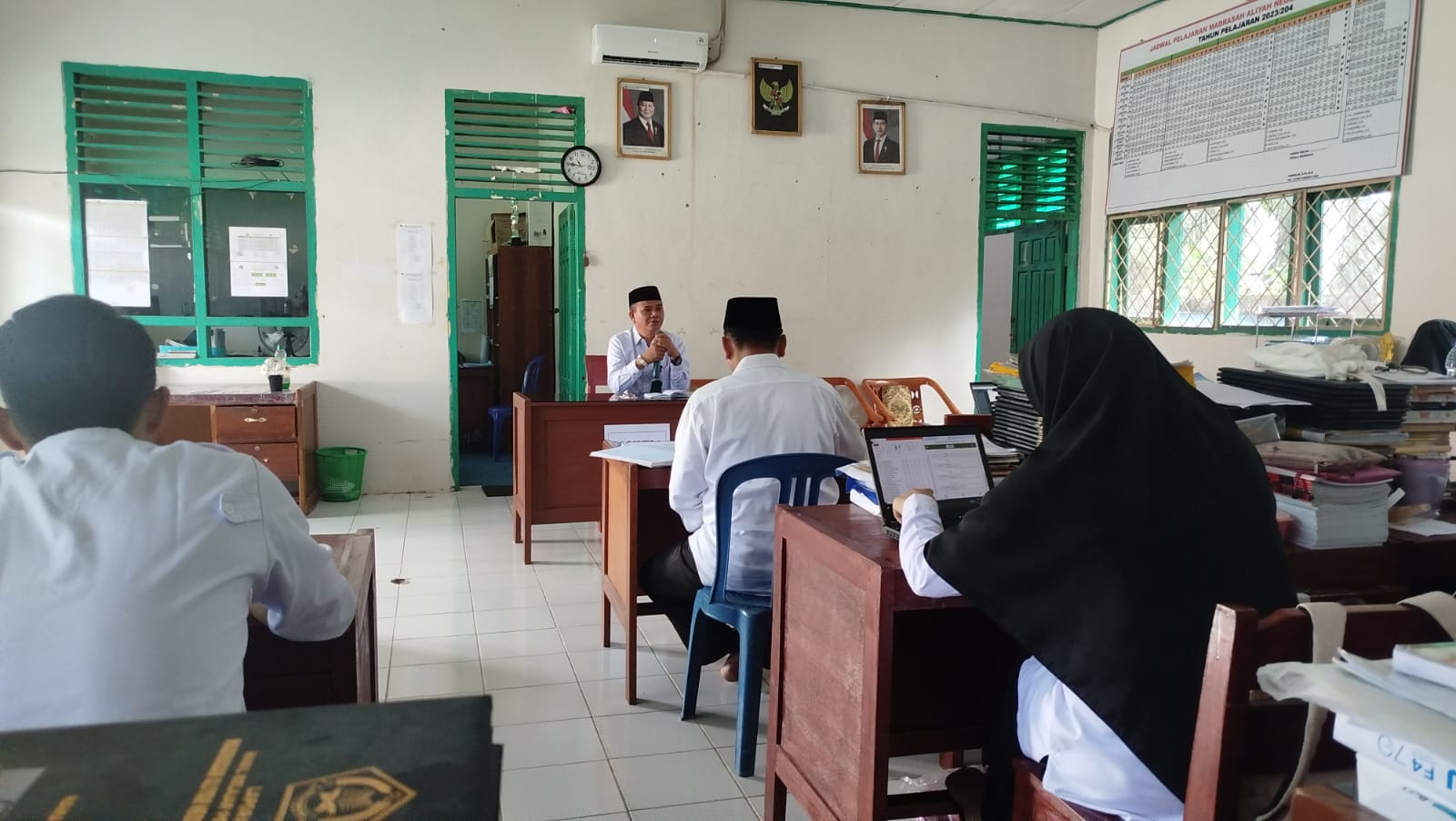 Kepala Madrasah Pimin Rapat Kenaikan Kelas