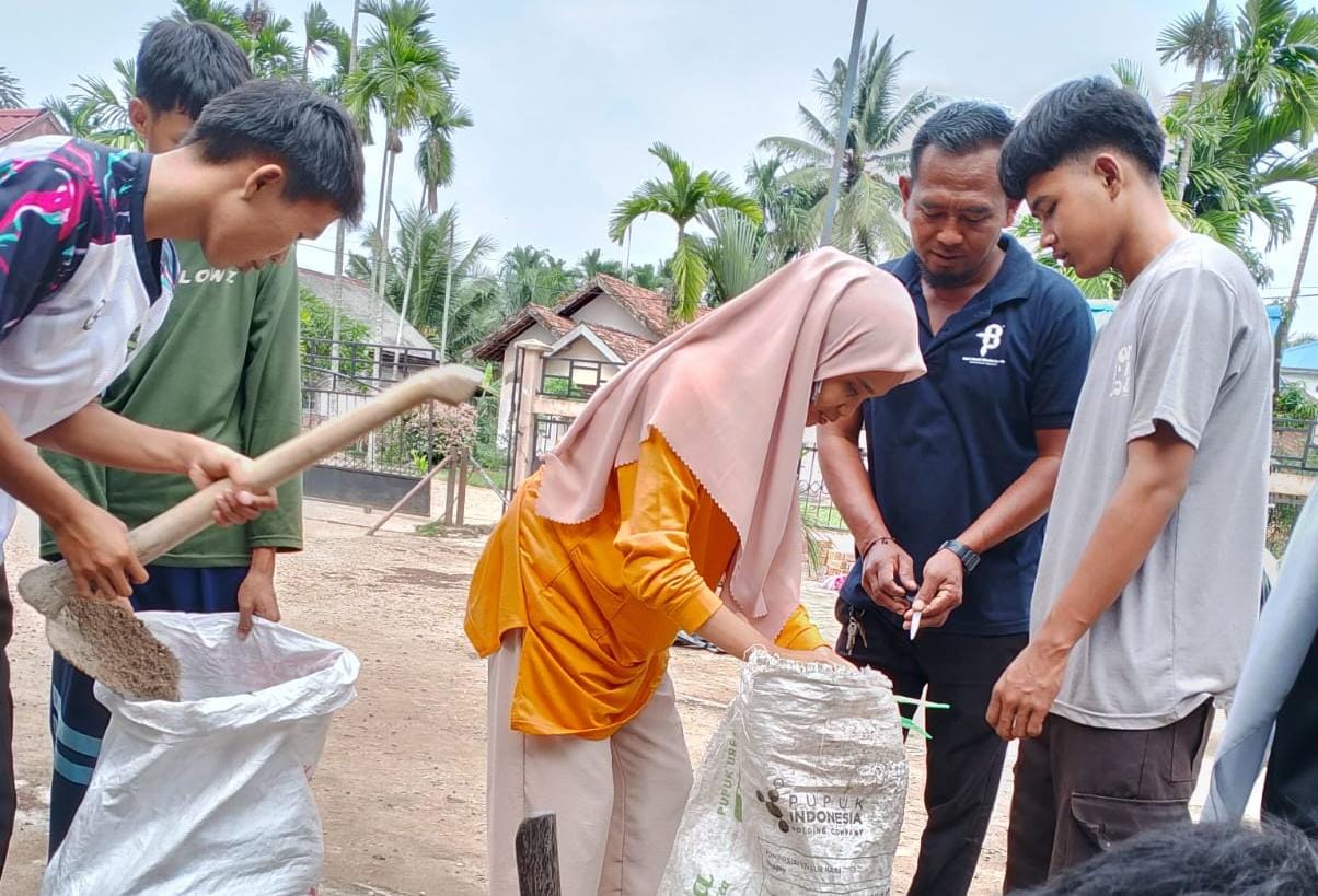 Tim P5 PPRA Kelompok Gaya Hidup Berkelanjutan Penghijauan Mulai Beraksi