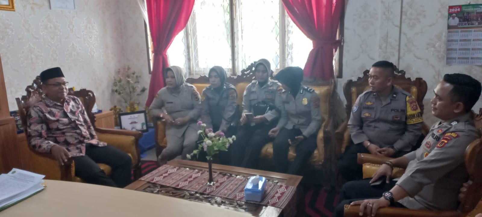 Polres Muaro Jambi Kota Sosialisasikan Penerimaan Anggota POLRI 2025 di MAN 1 Muaro Jambi