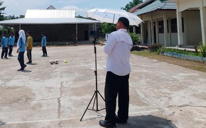 Penuhi Tugas PPG, Nur Rohman Gesang Subagyo Libatkan Tim Kehumasan Produksi Video Praktik Pembelajaran