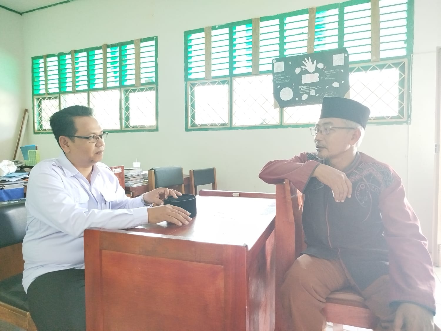 Sambut Tahun Ajaran Baru Wakur dan Wasapras Koordinasi 