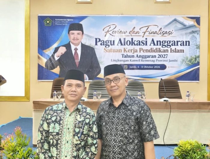 MAN 1 Muaro Jambi Ikuti Review dan Finalisasi Pagu Anggaran Tahun 2027