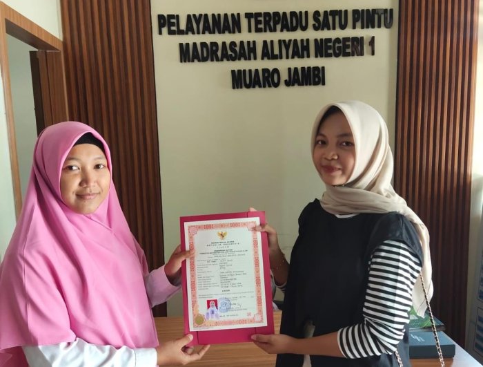 TU MAN 1 Muaro Jambi Minta Alumni Segera Mengambil Ijazah yang Menumpuk