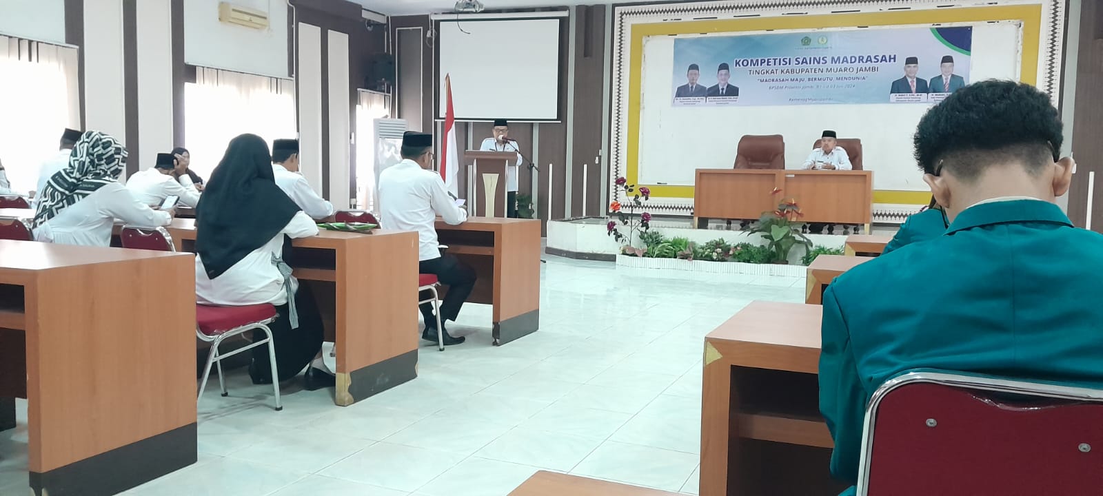Kepala MAN 1 Muaro Jambi Ikuti Pembukaan KSM Tahun 2024