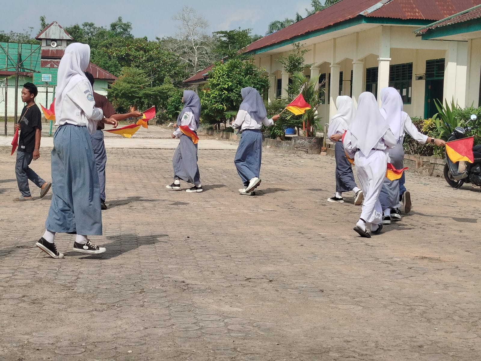 Kegiatan Ekstrakurikuler Pramuka Siapkan Demo Atraksi Isi Kegiatan Matsama