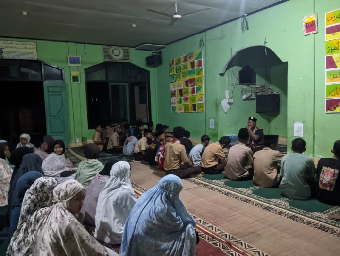 Pramuka MAN 1 Muaro Jambi Tanamkan Kedisiplinan Ibadah di Tengah Kegiatan Alam