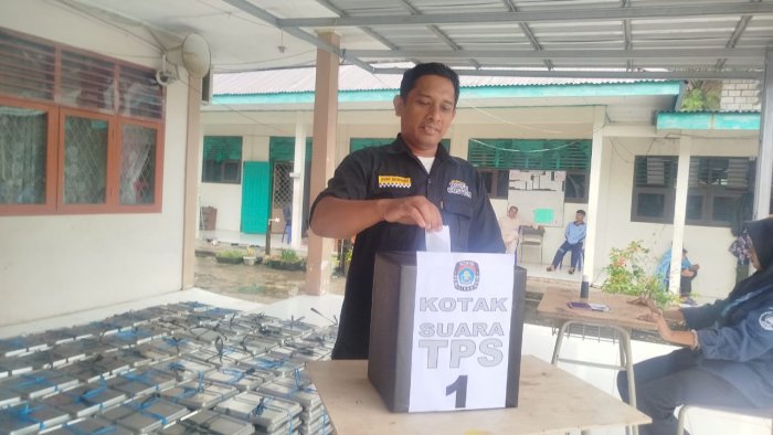 Pemilo OSIM MAN 1 Muaro Jambi 2026 Digelar Meriah Meski Sempat Tertunda Hujan